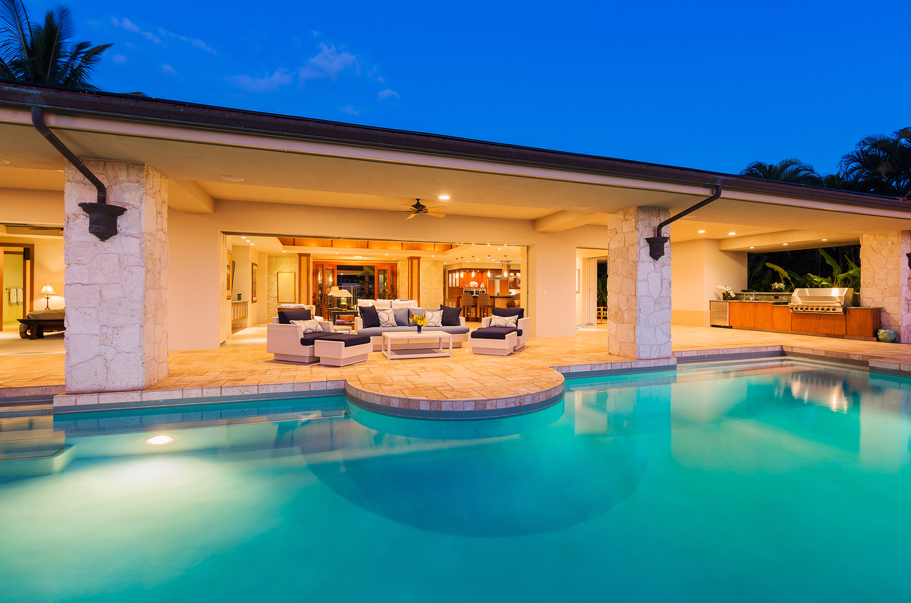 Bluescape Pools & Spas backyard pool build
